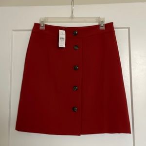 Ann Taylor Factory skirt, Burnt orange / red, size 2